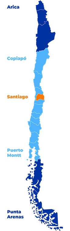 mapa zonas