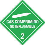 Gas No Inflamable